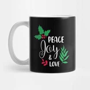 Peace Day and Love - Merry Christmas Gift Mug